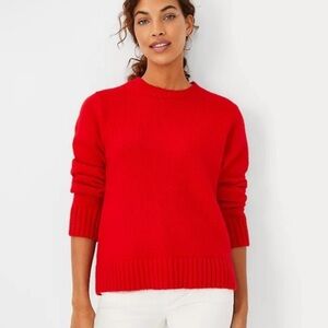 A New Day Women's Red Pull Over Crew Neck Sweater Size XS